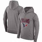 Houston Texans Nike Sideline Property Of Performance Pullover Hoodie Gray,baseball caps,new era cap wholesale,wholesale hats